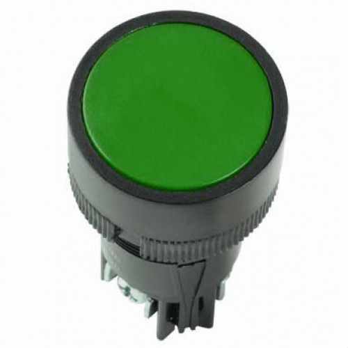 Кнопка SB-7 Пуск зеленая d22мм/240B