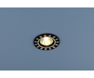 Светильник точечный EL 5814 MR16 чёрный/хром (42294)