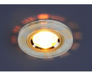 Светильник точечный EL 8561/6 MR16 белый/золото (42908)