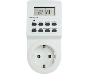 Розетка с таймером Feron ТМ22 недельная