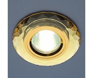 Светильник точечный EL 8150 зеркальный/золотой (YI/GD) SC (54672)