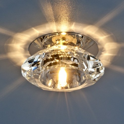 Светильник точечный EL SD8016 G4 хром (CН) (42325)