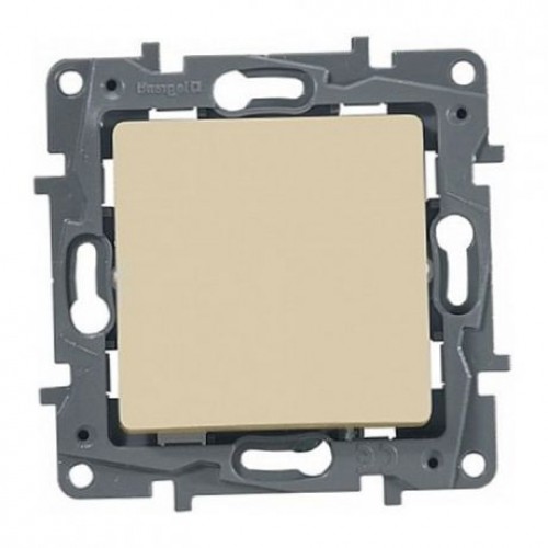 ЭТИКА Выкл. 1-клав. слон.кость.(LEGRAND) (672301)