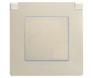ЭТИКА Рамка 1 пост слон кость IP44 (LEGRAND) (672560)