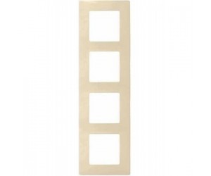 ЭТИКА Рамка 4 поста слон.кость (LEGRAND) (672514)