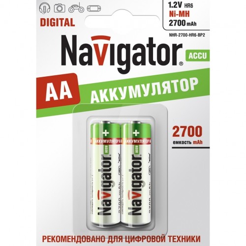 Аккумулятор Navigator 94465 NHR-2700-HR6-BR2