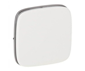 755005 Лицевая панель для выключ. 1-кл. бел. ALLURE