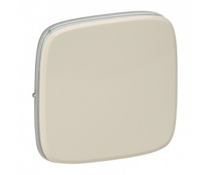 755006 Лицевая панель для выключ. 1-кл. слон.кость ALLURE