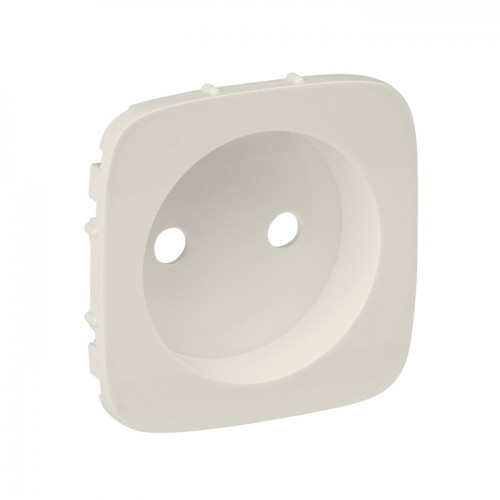 754976 Лицевая панель 1м розетки слон.кость б/з ALLURE 754976 Лицевая панель 1м розетки слон.кость б/з ALLURE