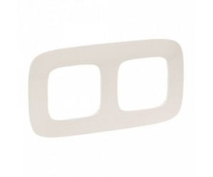 754312 Рамка 2-м слон.кость ALLURE