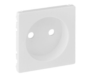 754970 Лицевая панель 1м розетки бел. б/з LIFE