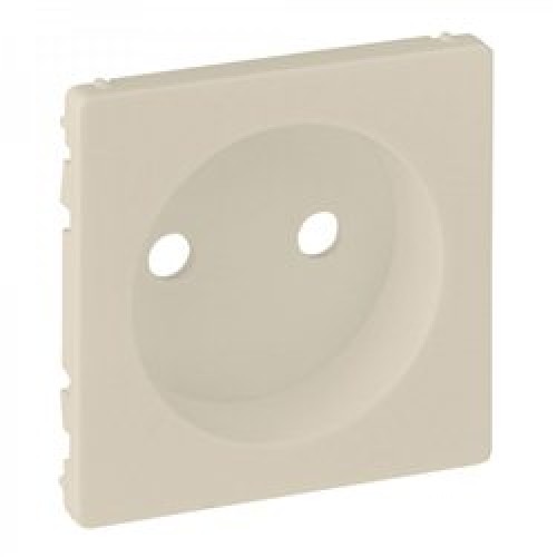 754971 Лицевая панель 1м розетки слон.кость б/з LIFE