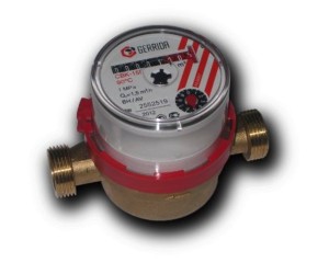 Счетчик г/воды СВК-15Г (унив) (красн)