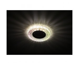 Светильник точечный LD15 SL RGB/WH с подсветк. RGB ЭРА