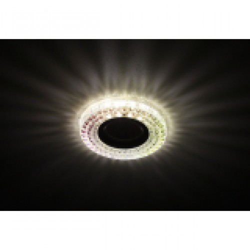 Светильник точечный LD15 SL RGB/WH с подсветк. RGB ЭРА