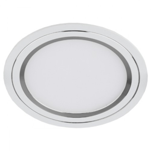 Светильник светодиодный KL LED11-7 SL круглый, серебро ЭРА