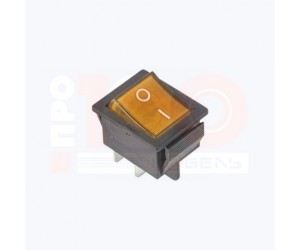 Выключатель микро 250V 6А  ON-OFF красный RWB-201 36-2111 REXANT