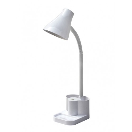 Настольная лампа LED UF-736 C01 6W(400Лм) диммер бел.