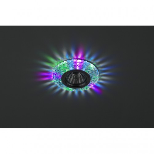 Светильник точечный DK LD3 SL/RGB   подсветка RGB прозрачный ЭРА