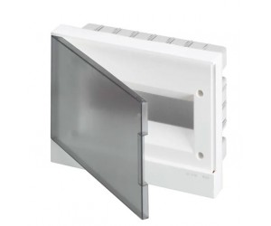 Бокс АВВ встраиваемый ЩРв-П-8М серая дверь Basic E (1203)