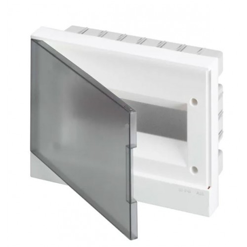 Бокс АВВ встраиваемый ЩРв-П-8М серая дверь Basic E (1203) Бокс АВВ встраиваемый ЩРв-П-8М серая дверь Basic E (1203)