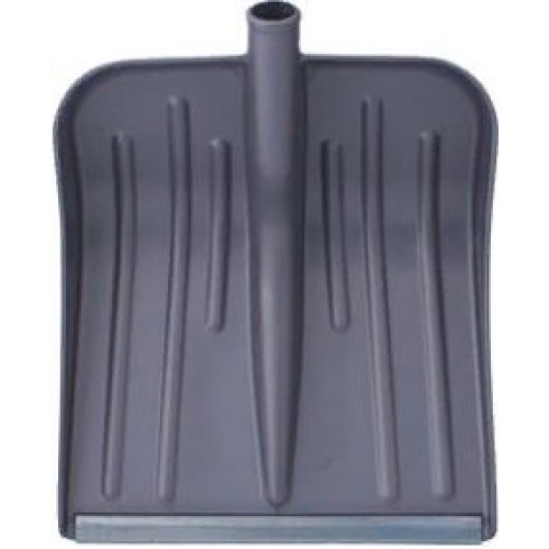 Лопата снеговая малая пластиковая, без чер. 360х400мм (68098)