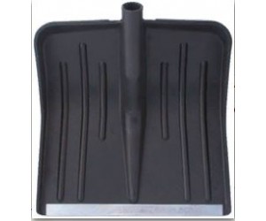 Лопата снеговая большая пластиковая, без чер. 420х420мм (68100)