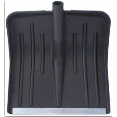 Лопата снеговая большая пластиковая, без чер. 420х420мм (68100)