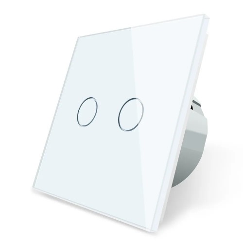 Выкл. тач белый 2 кл. Выкл. тач белый 2 кл.