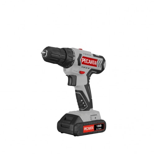 Дрель-шуруповерт ДА-18-2ЛК-У Ресанта