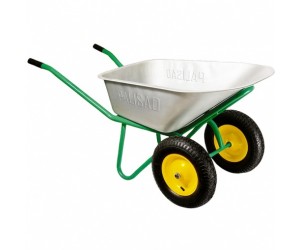 Тачка садово-строительная, 2-х колесная, усиленная, 320 кг., 100 л. Palisad