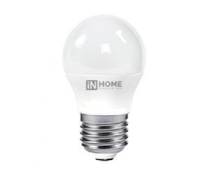 Лампа светодиодная ШАР 11Вт Е27 6500K  IN HOME