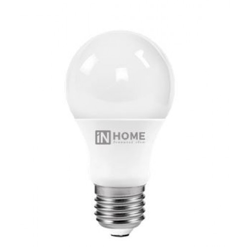Лампа светодиодная A65 25Вт Е27 6500К 2380Лм 230В IN HOME