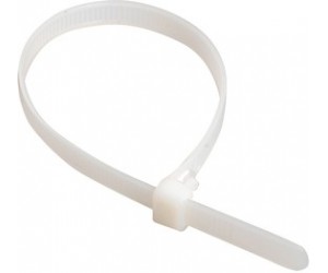 Хомут 3,6х350 белый (100шт) ИЕК