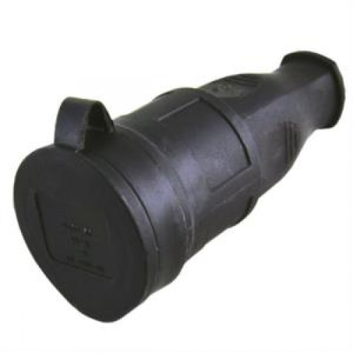 Штепсельный разъём с/з каучук 16А 250В IP44 TANGO